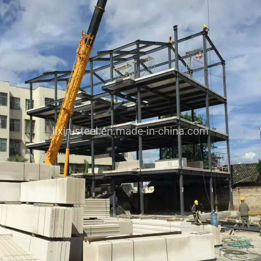 Prefabricated High Rise Steel Structure Commercial Building Hotel Apartment