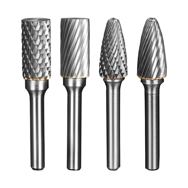 Набор фрез цилиндрических торцевых 8 шт. из карбида вольфрама