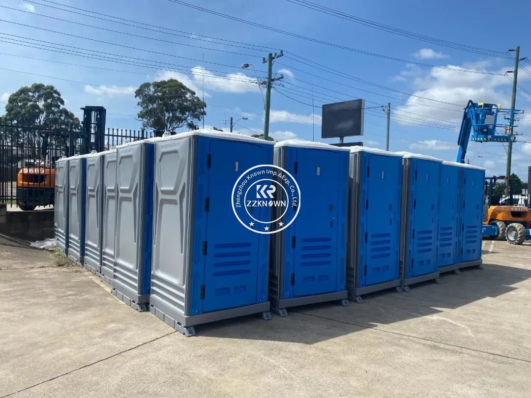 2025 Modern Portable Flushable Toilet Tank China Mobile Design with Container Material