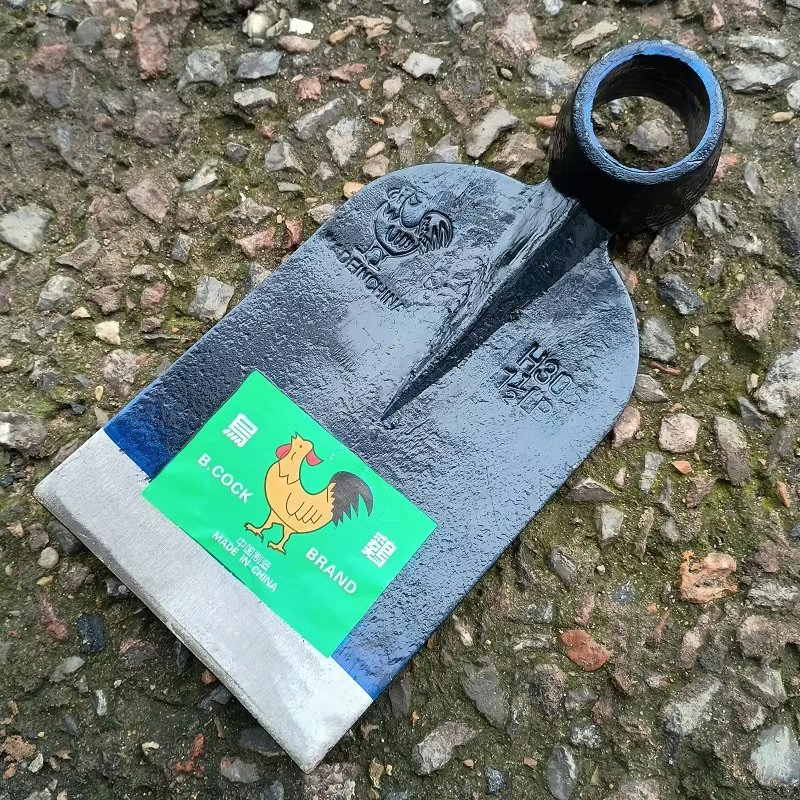 High Quality Railway Steel Forged Square Hoe Agricultural Garden Digging Hand Tools