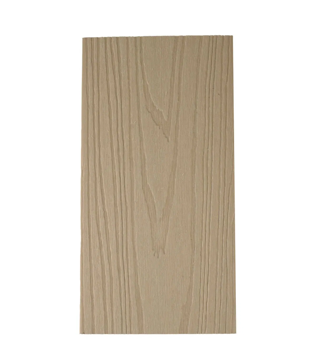 Yard Terrace Patio Flooring Wood Look Co-Extruded HDPE Hollow WPC Decking Composite Planks for Outdoor Use5.9"