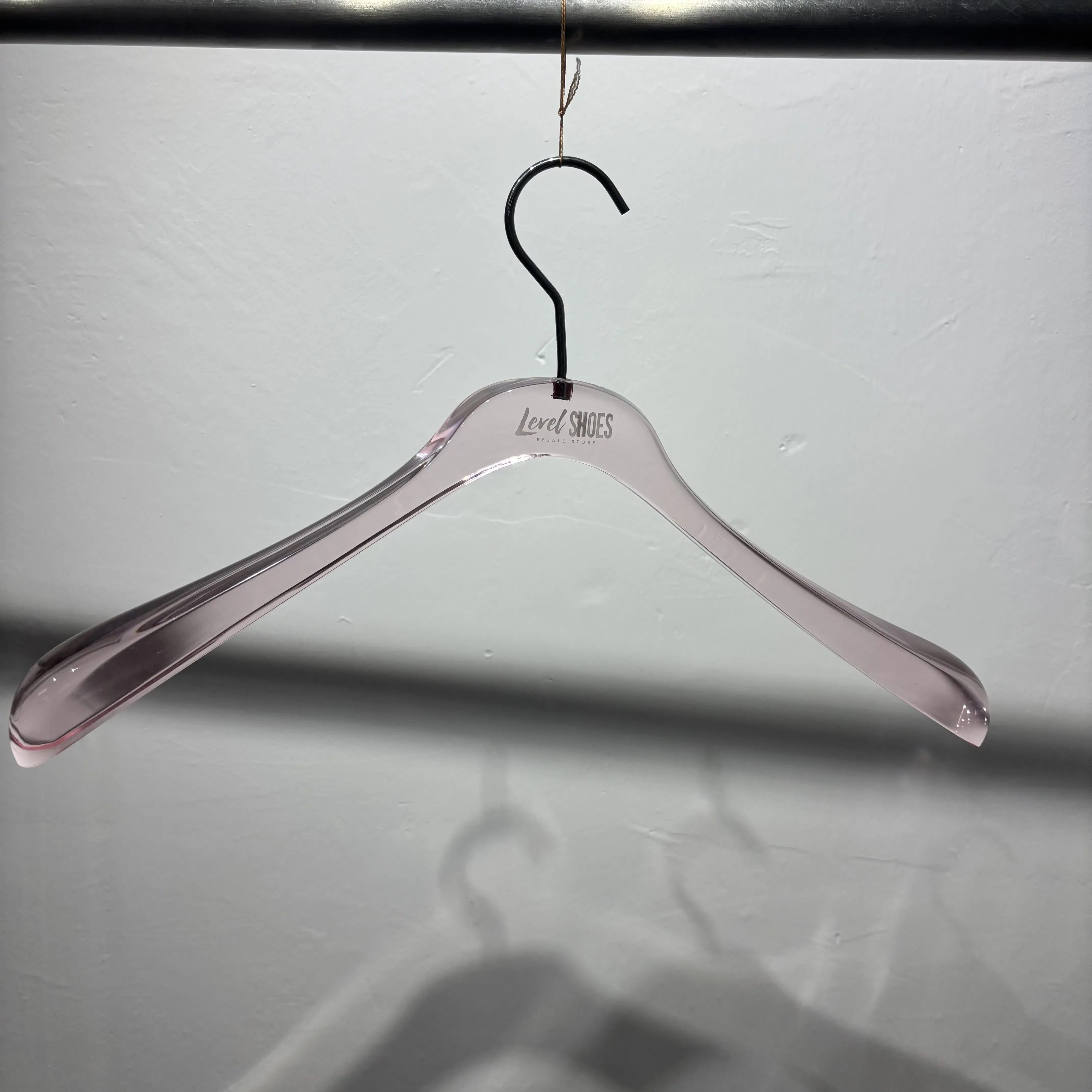 Unique Acrylic Hangers for Clothes Customized Colors and Logos