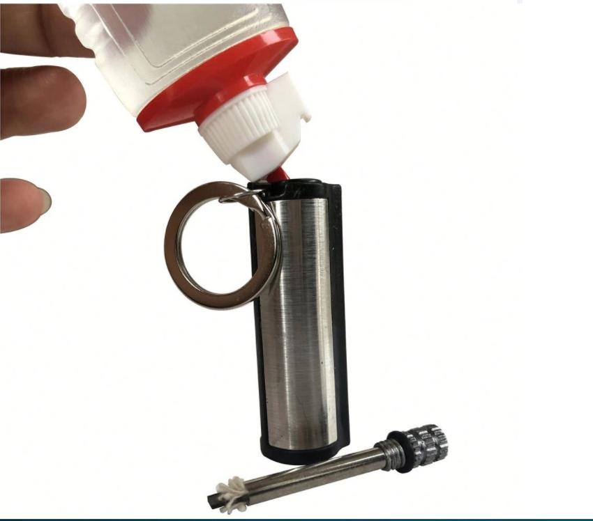 Permanent Match Multitool Waterproof Forever Survival Drilled Lighter