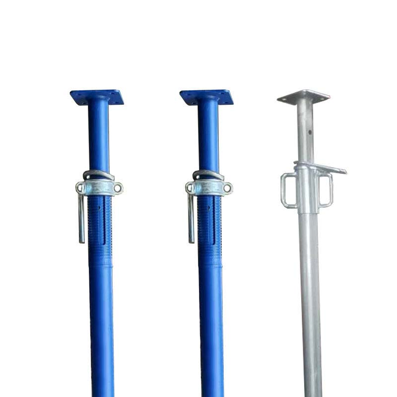 Adjustable Scaffolding Support Leg Italian Steel Prop with Sleeve and Nut Assembly