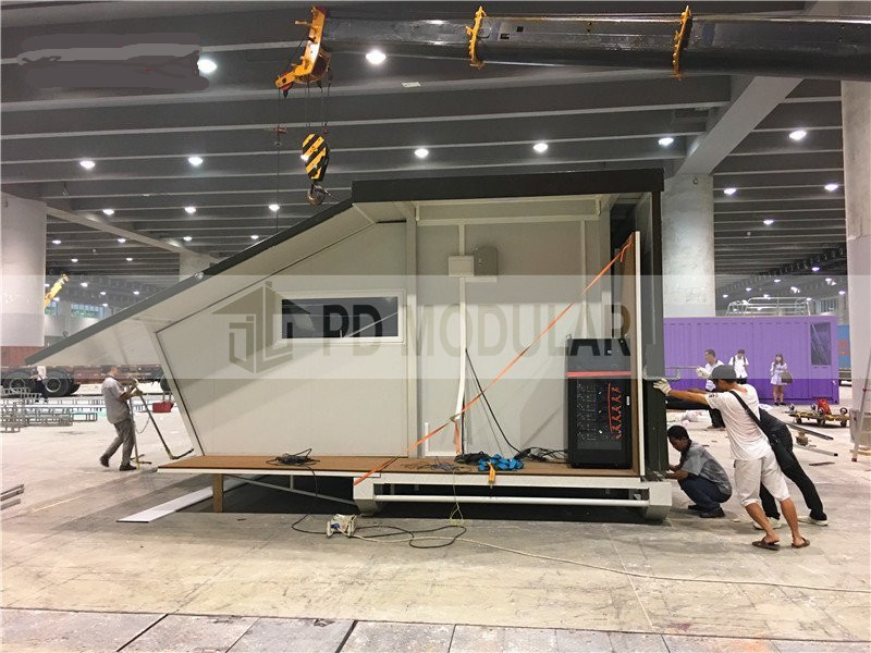 2019 Newest Largest Prefabricated Modular Expandable Folding House and Apartment
