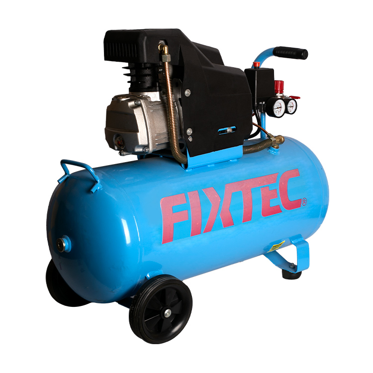 Промышленный компрессор Fixtec 1800W 50L безмасляный