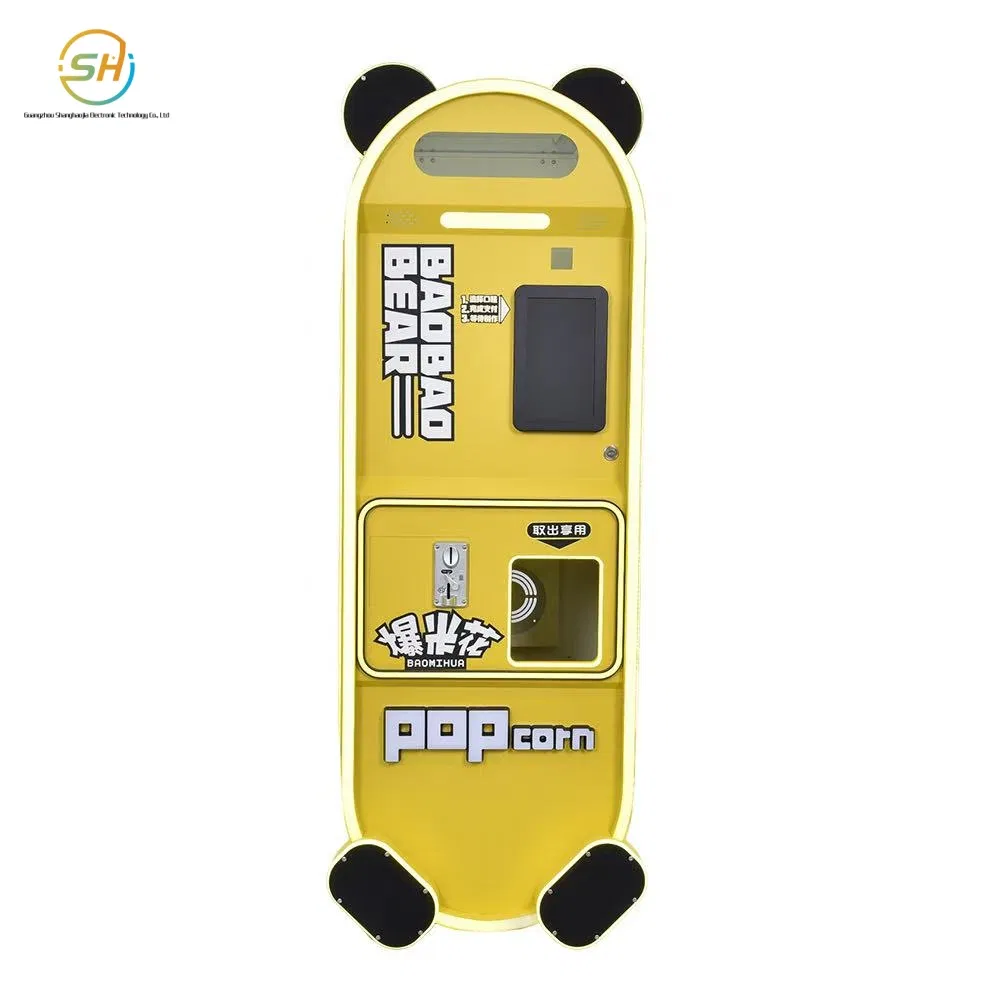 24-Hour Automatic Unmanned Popcorn Vending Machine for Fresh Snacks Dispenser Vending Machines