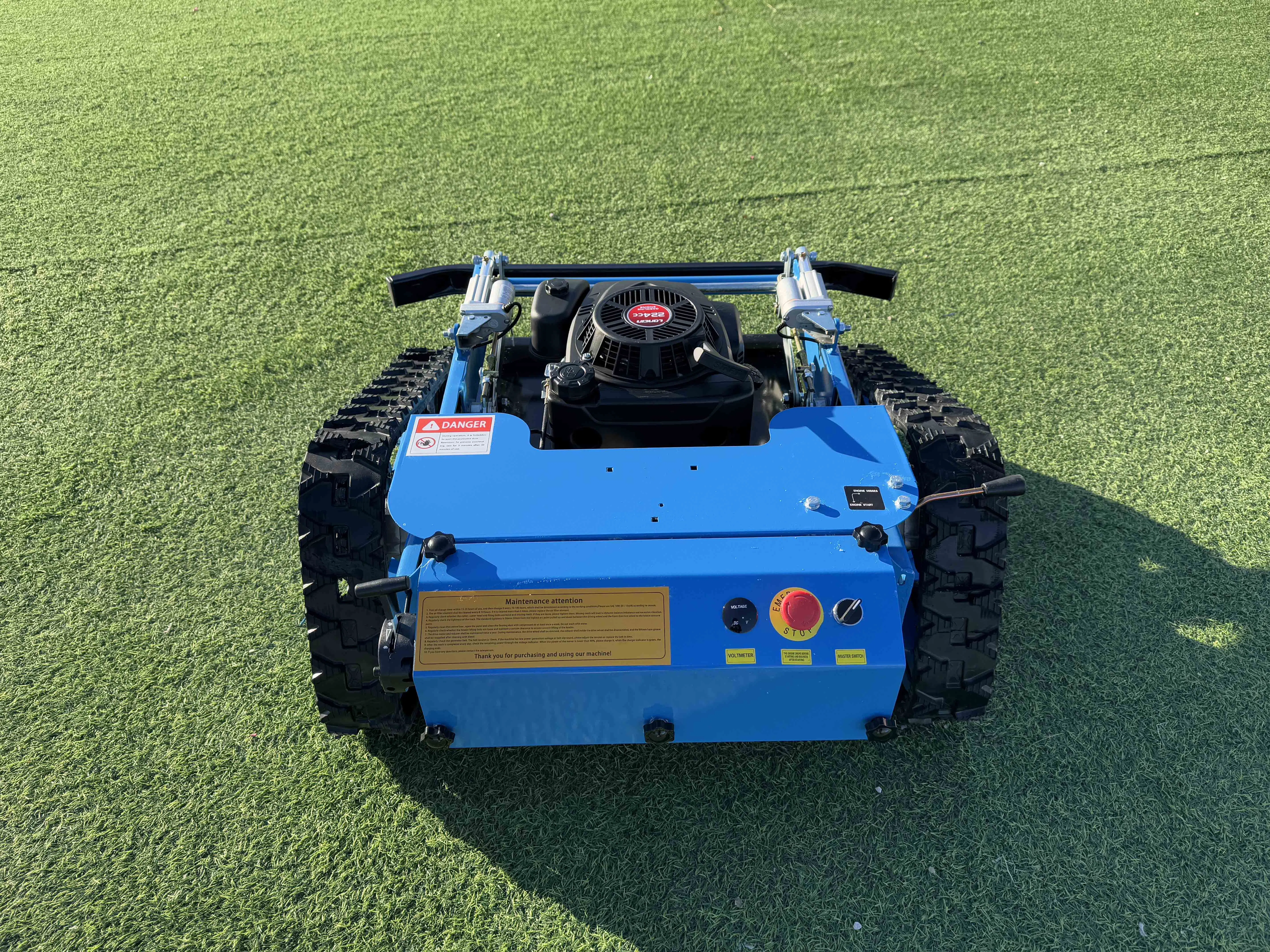 Умная газонокосилка с дистанционным управлением