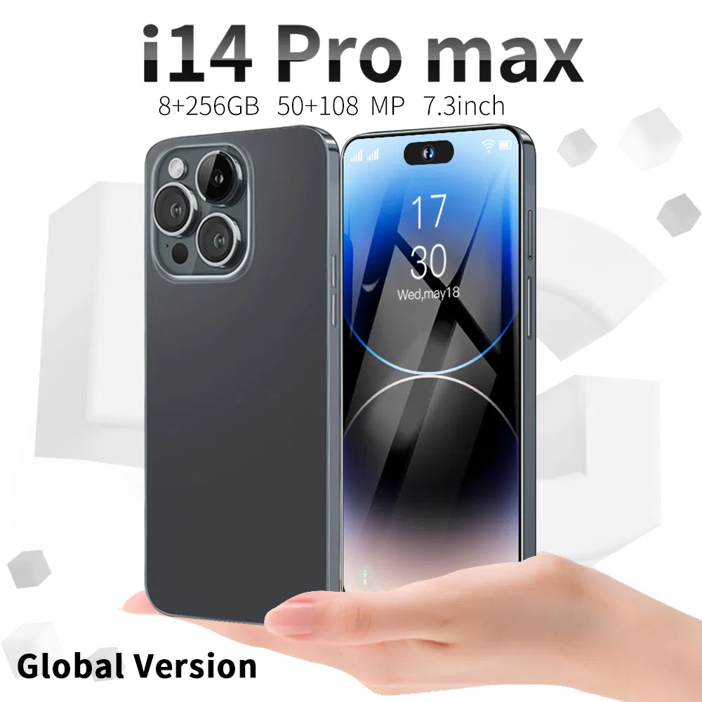 Wholesale 7.3 Inch 8GB+256GB I 14 PRO Max Mobile Phone Customized Phone