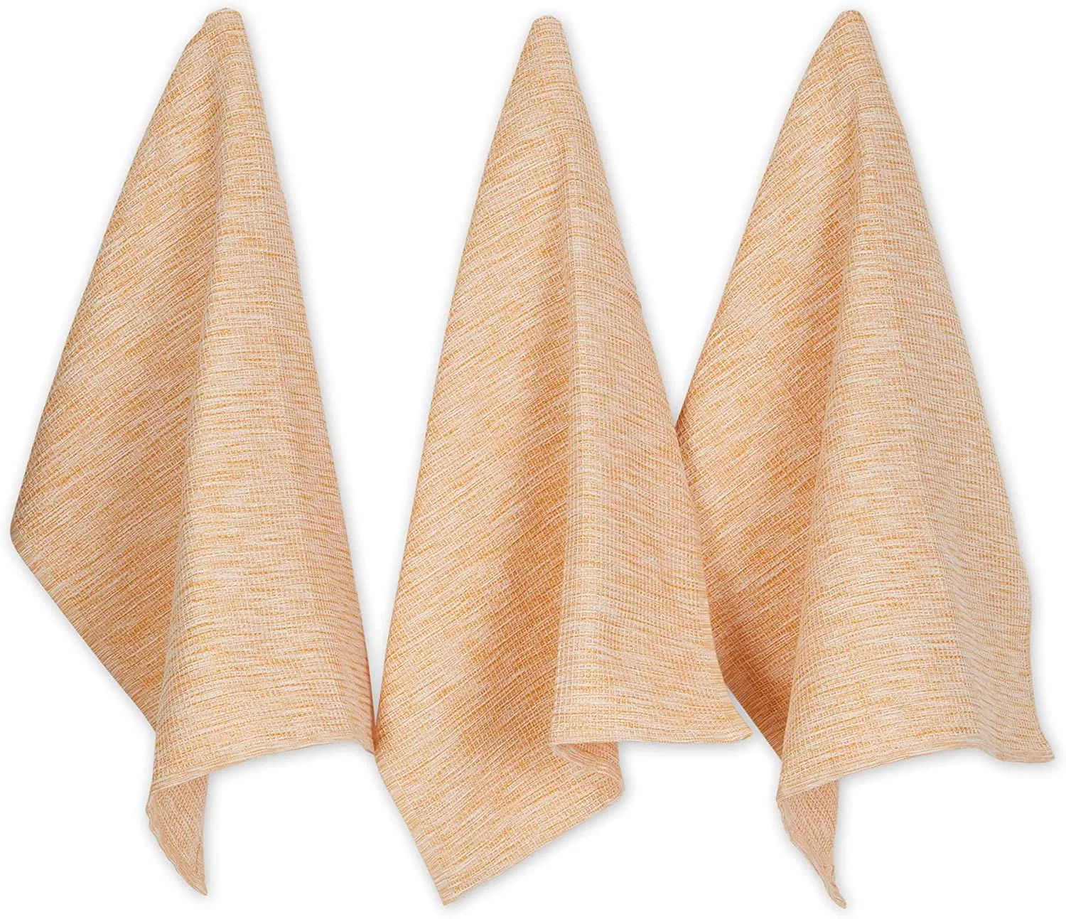 Dishtowel Set Kitchen Collection Absorbent Tonal Waffle 3 Piecestea Towels for Cleaning