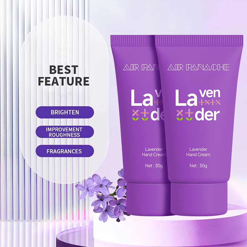 Custom Natural Daily Hand Skin Care Moisturizing Hand Care Gift Set Lavender Soothinghand Cream for Ladies