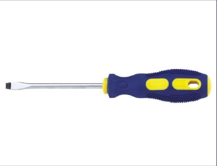 S2 Black Nickle Finished Screwdriver with Elastic Handle and Go-Through Shaft