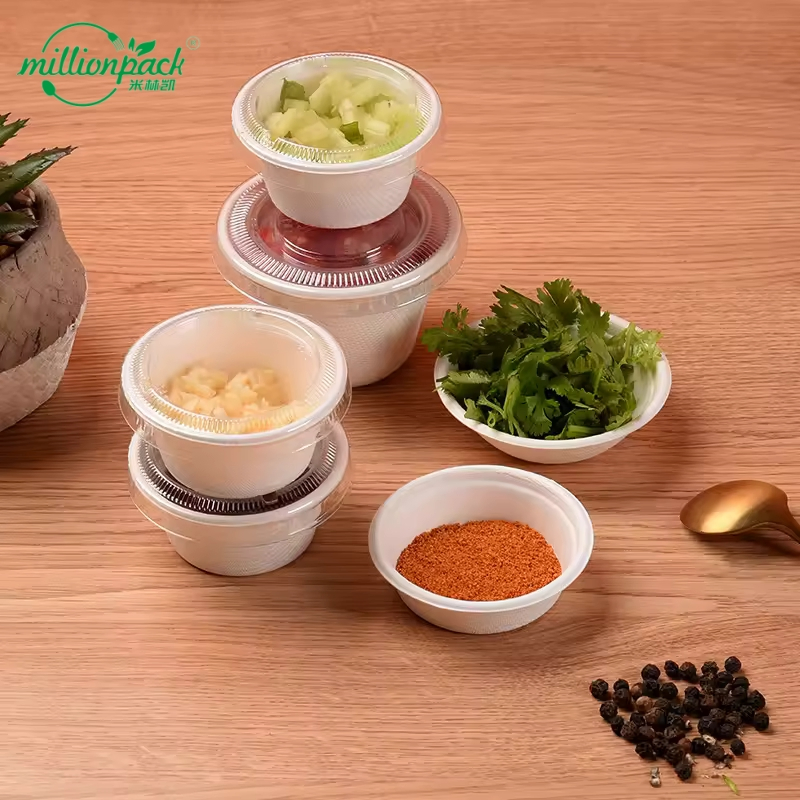 Чашка для мороженого 4 унции из сахарного тростника