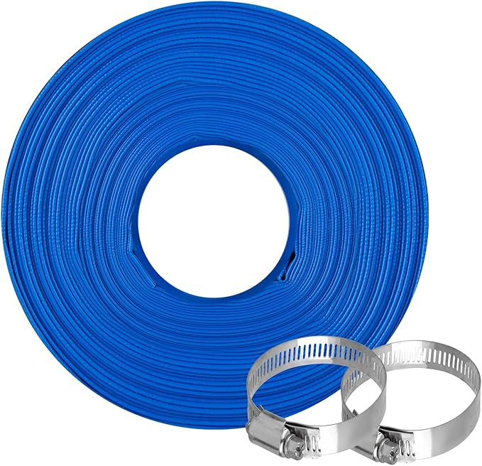 3" Heavy Duty PVC Layflat Irrigation Water Transport Solution Hose Pipe