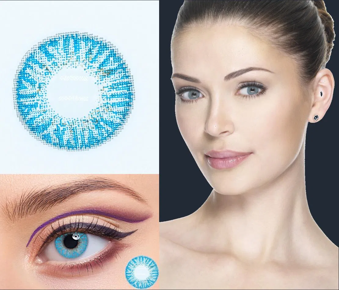 China Best OEM/ODM Yearly 14.2mm Colored Eye Contact Lenses