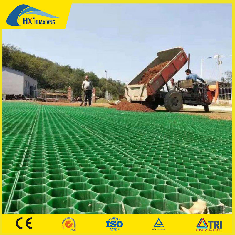 Plastic Grid for Grass HDPE Gravel Paver Grid Nature Planting