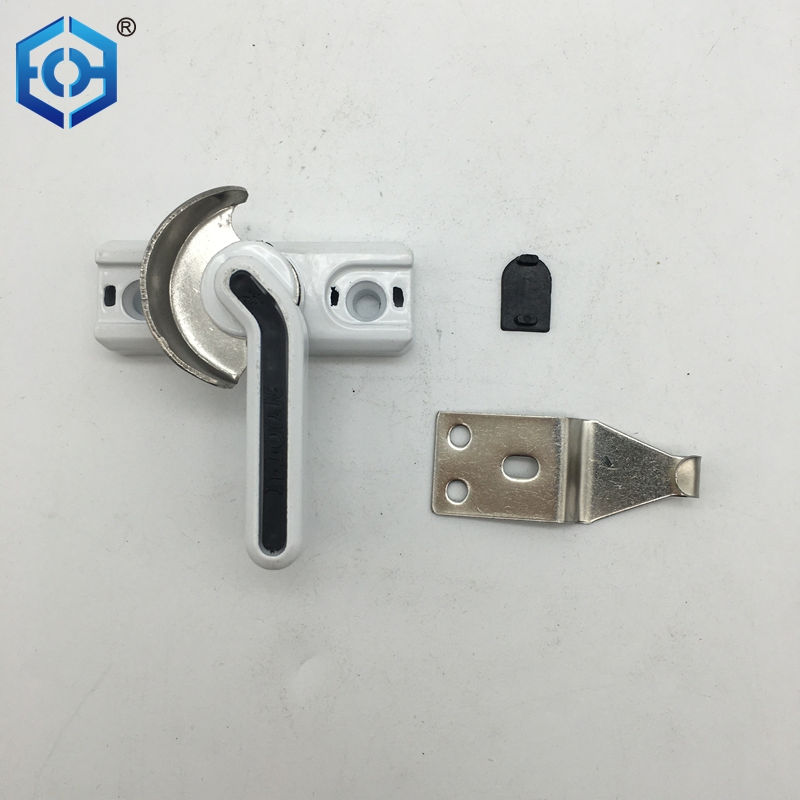Thickened Plastic Steel Window Sliding Door Accessories Crescent Lock Aluminum Alloy Lock
