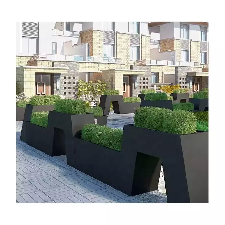 Горшок цветочный комбинированный для комнатных растений настольный