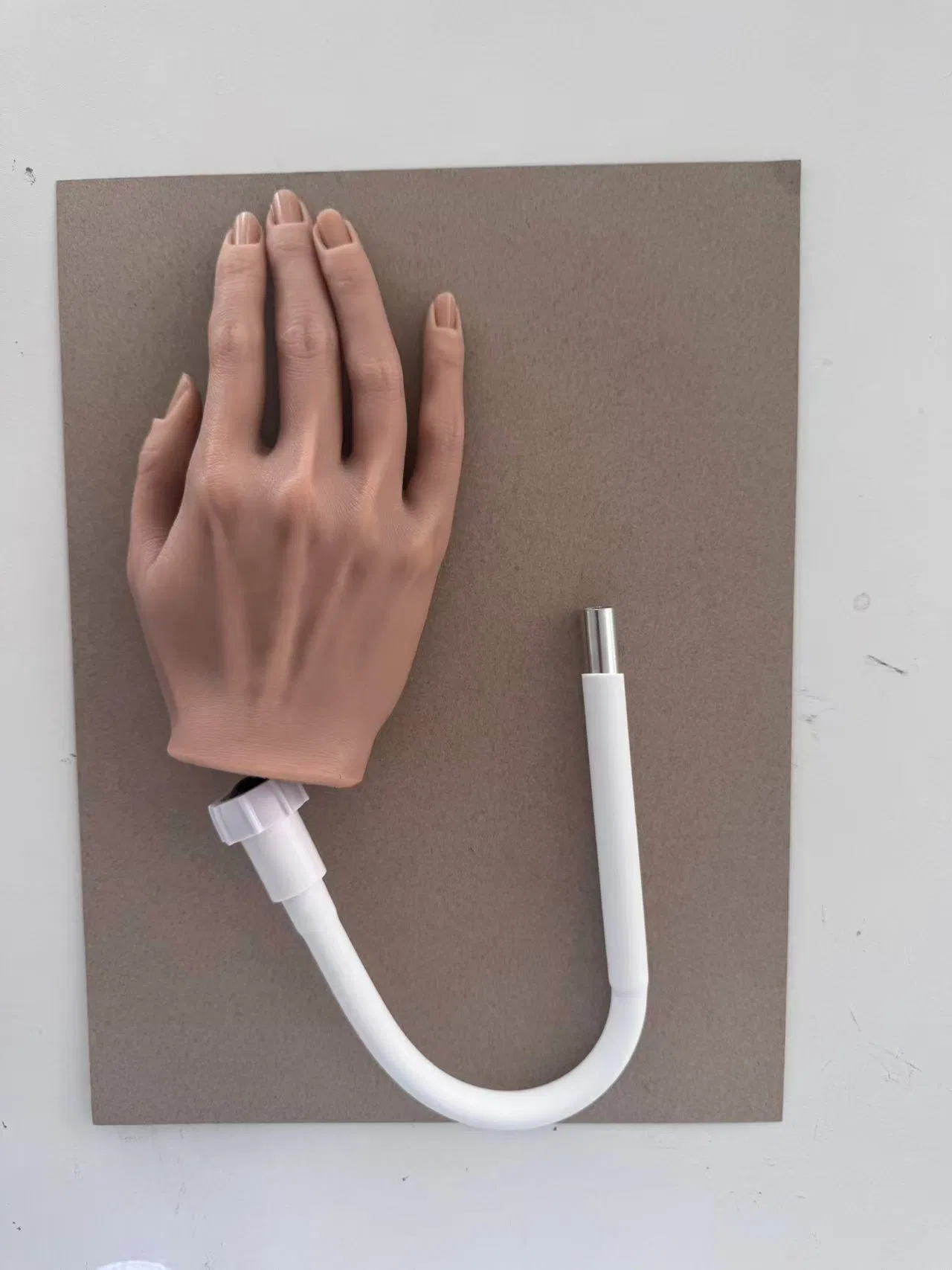 Durable Silicone Fake Hands Model for Makeup and Beauty Demonstrations