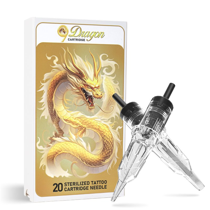 9 Dragon Wholesale Tattoo Needle Factory Supply Disposable Premium Tattoo Needle Cartridges