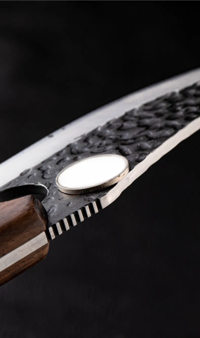 Китайский шеф-нож-секач 7.5 дюймов с тигровым узором