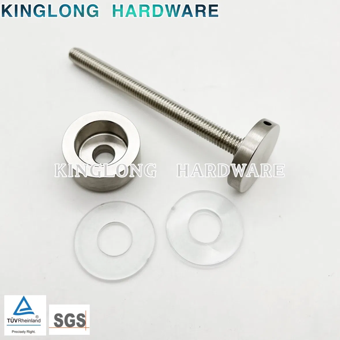 SUS304SUS316SUS201 Stainless Steel Advertising Nails Stair Handrail Accessories Glass Nails Tempered Glass Fixed Hand Screw