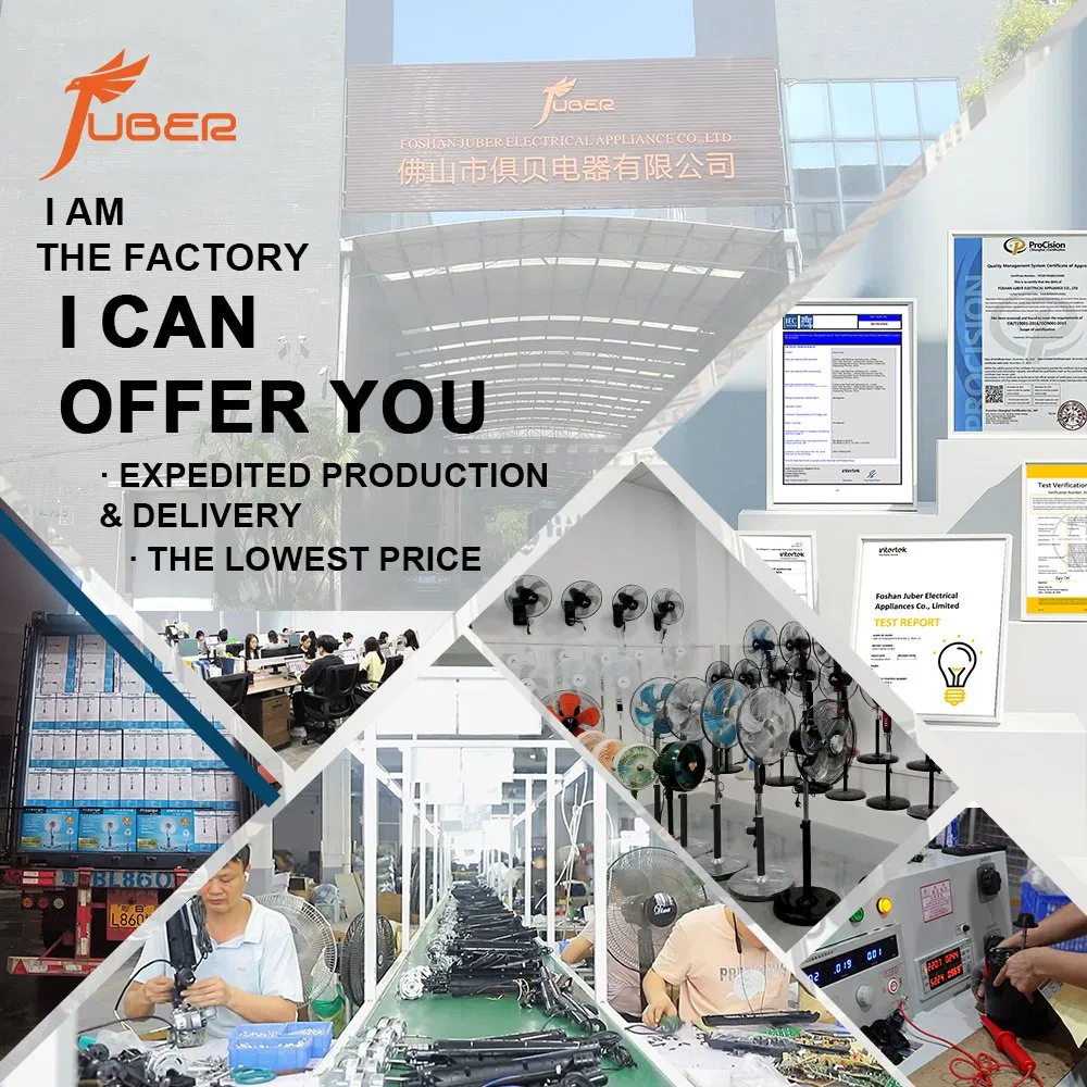 Напольный вентилятор с 5 лопастями, 3 скорости, осцилляция