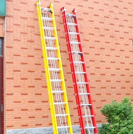 High Quality Strong Fiberglass Extension Ladders