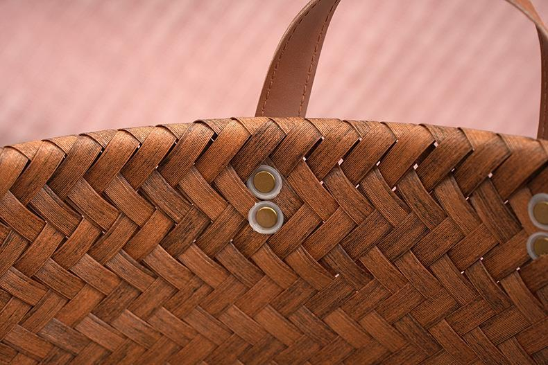 PP Woven Dirty Clothes Storage Bin Laundry Basket