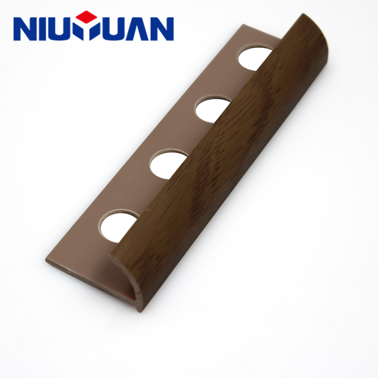 Reasonable Price High Strength Decorative Plastic Strip PVC Material Wall Tile Edge Trim