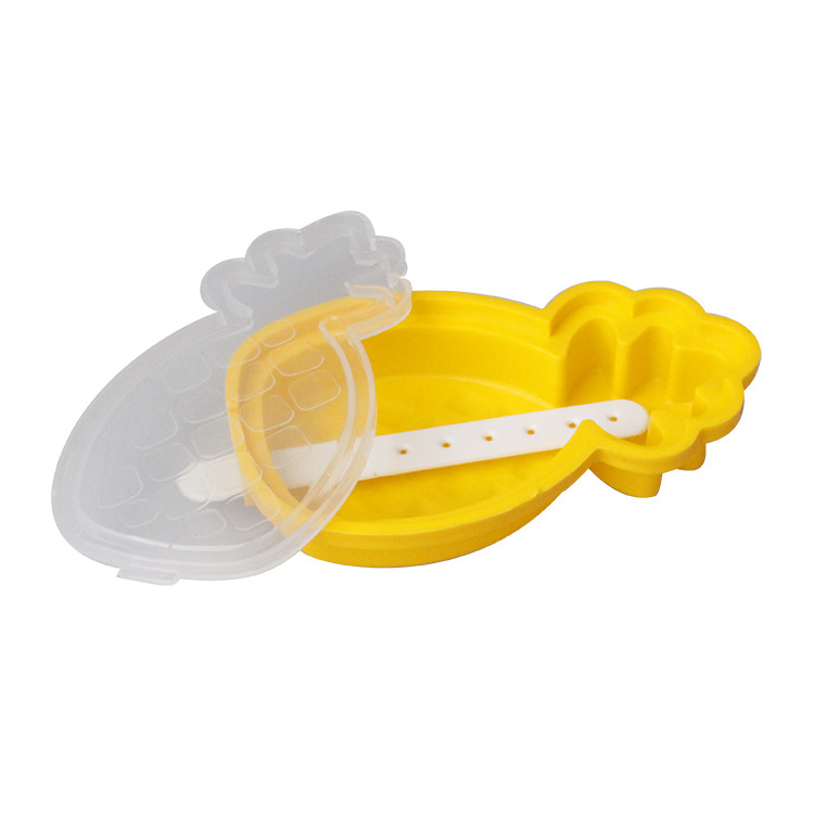 Форма для льда в виде ананаса с палочкой