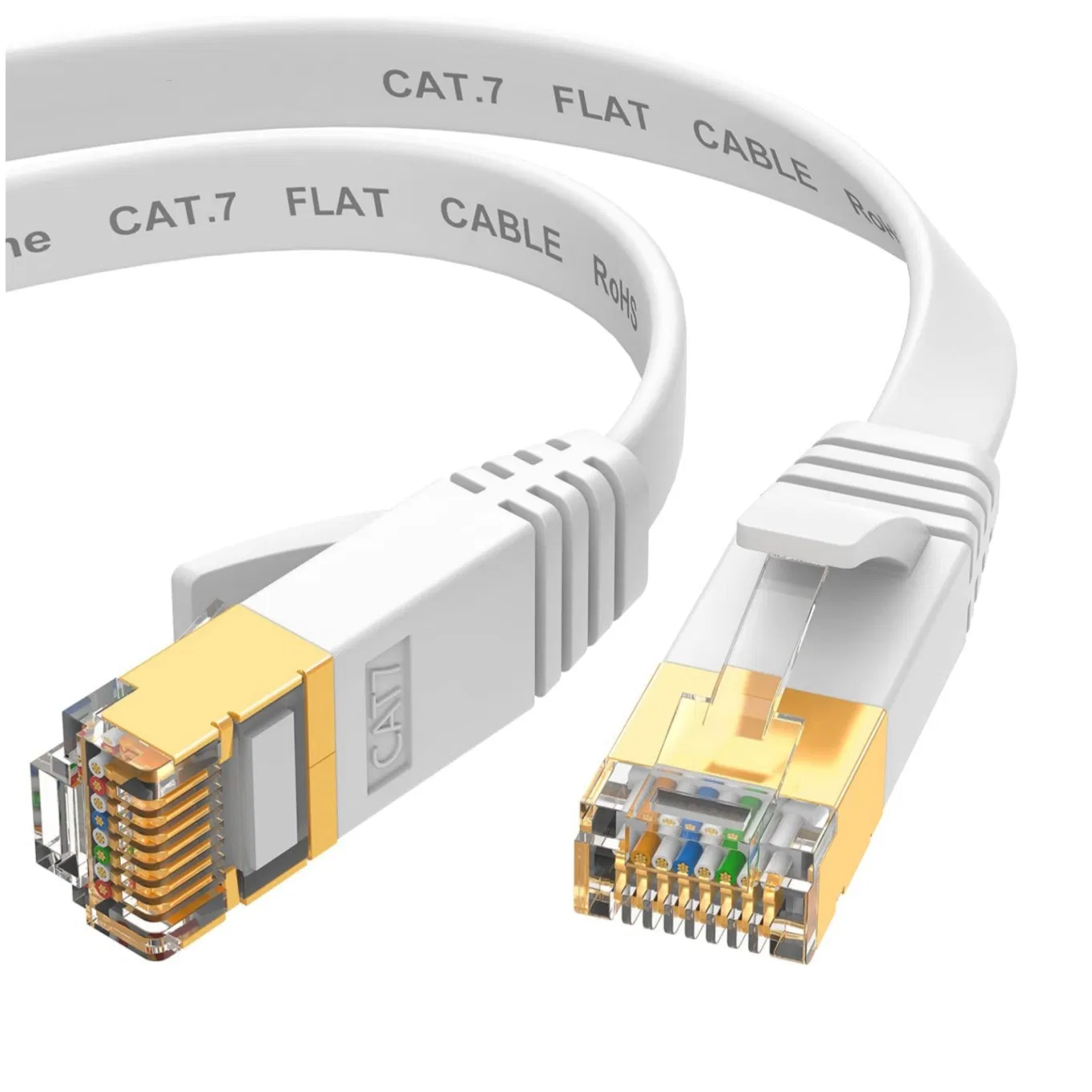 Flat SFTP CAT6 Ethernet Data Patch Cord Cable