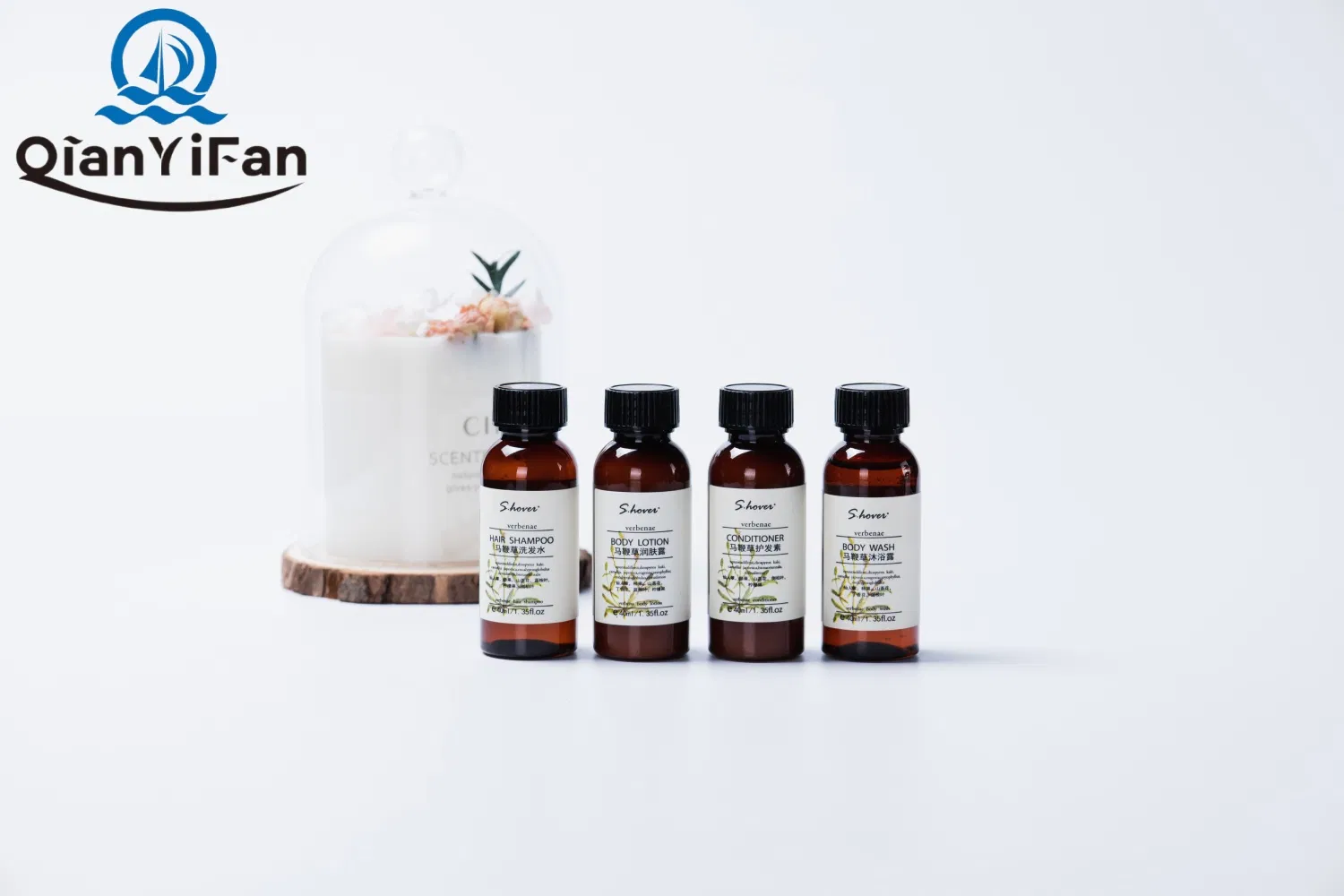 Star Hotel Verbena Fragrance Shampoo, Body Wash, Conditioner, and Body Wash Set Fresh, Natural, Gentle, and Effective