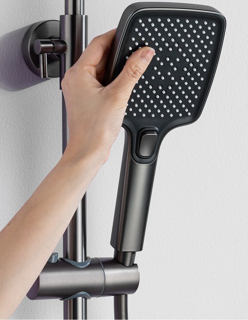 Wall Mounted Foldable SUS304 Bathroom Complete Set Shower Set System