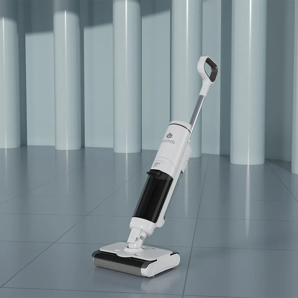 Hikins Factory Rechargeable Household 3 In1 Electric Cordless Wet and Dry Floor Washer