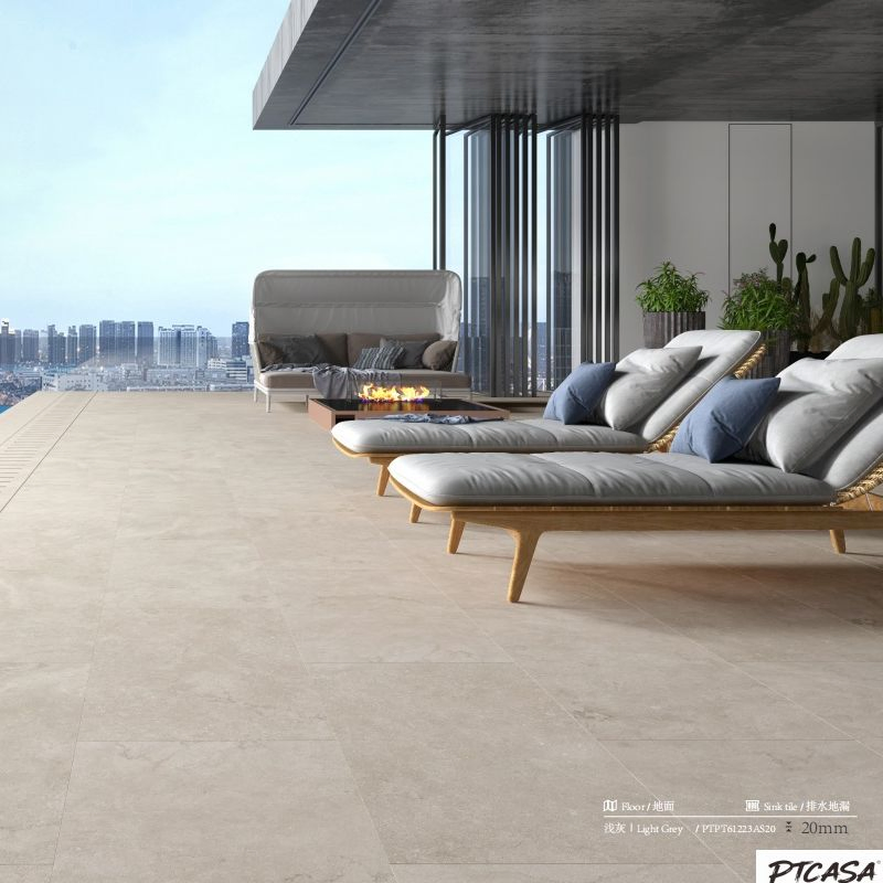 Acid-Resistant Glazed Tile Porcelain Floor Tile for Durable and Stylish Interiors