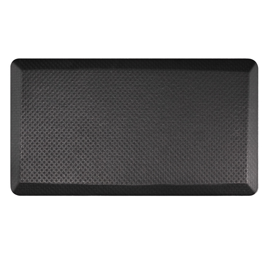 Anti-Slip Shading Flooring Mat Rug 16mm Thickness Printed PU Kitchen Mat