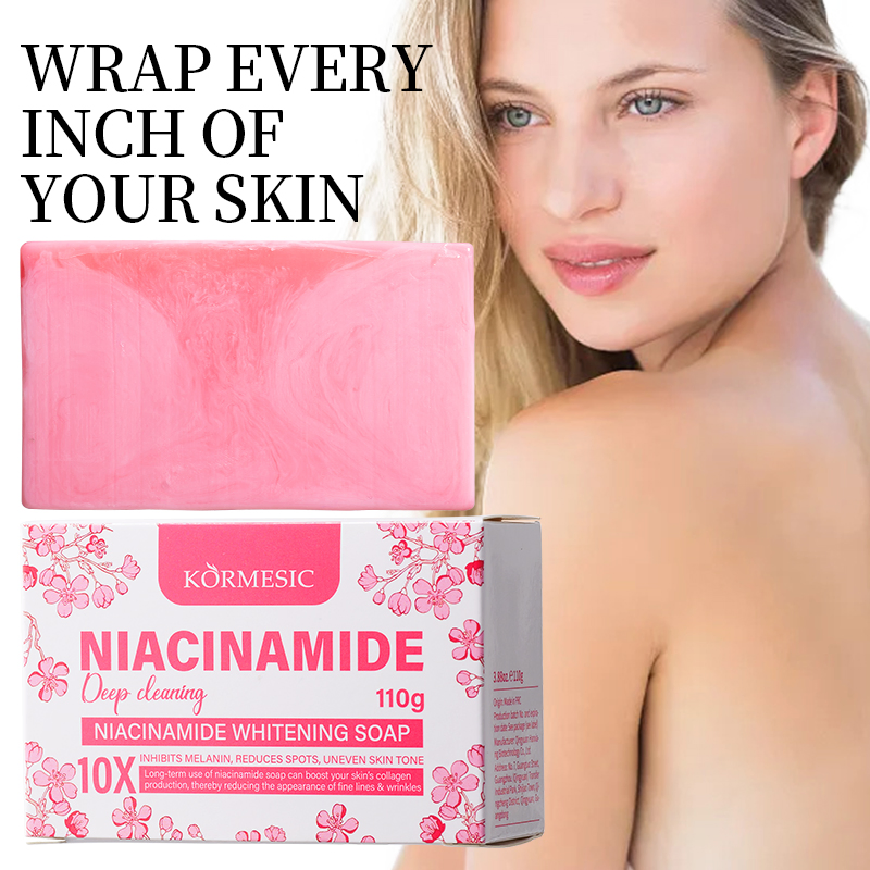 Deep Cleansing Nacinamide Soap for Radiant Skin Brightening