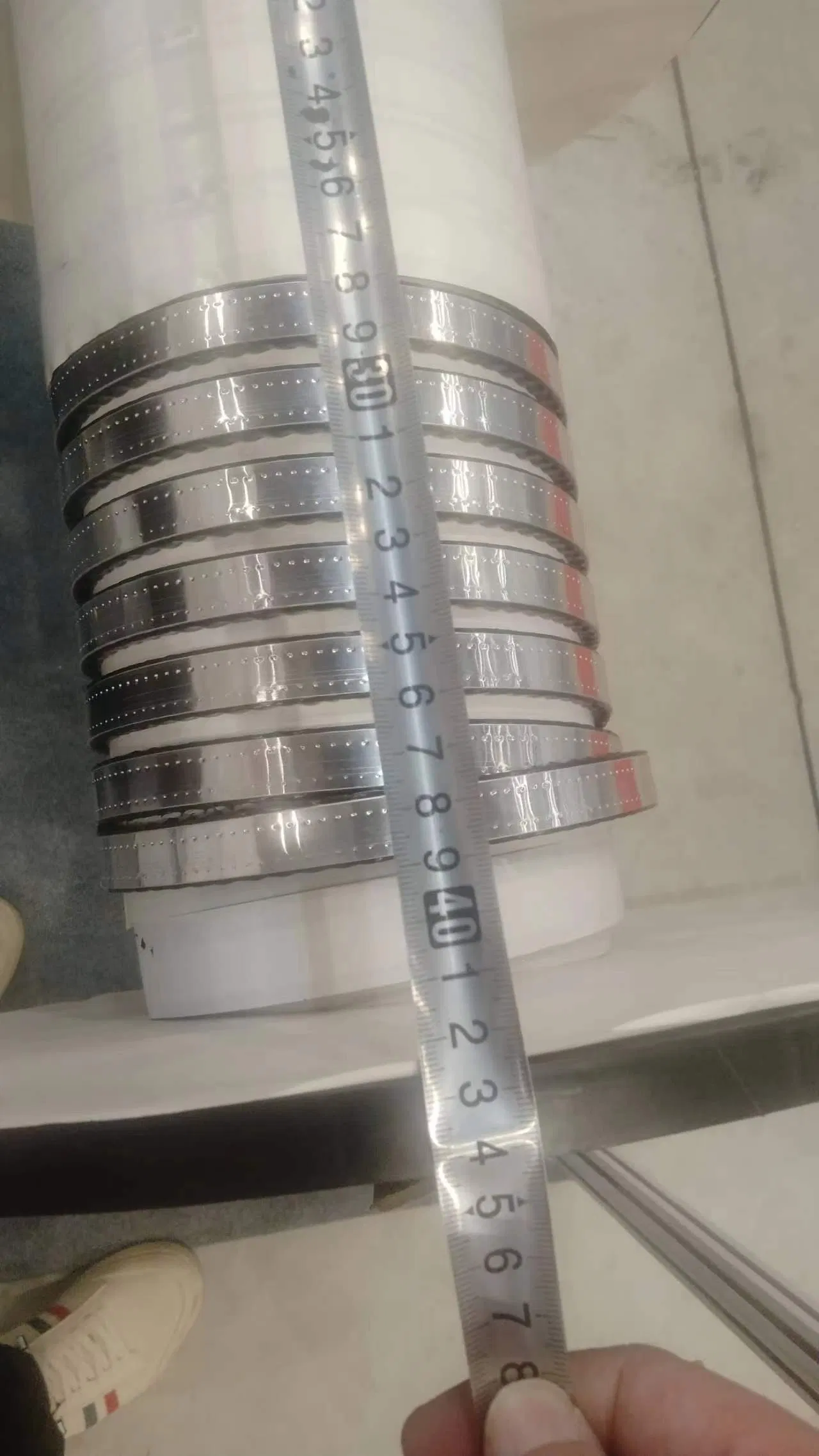 Warm Edge Spacer for Double Glazing Units Flexible Aluminium Butyl Sealing Spacer