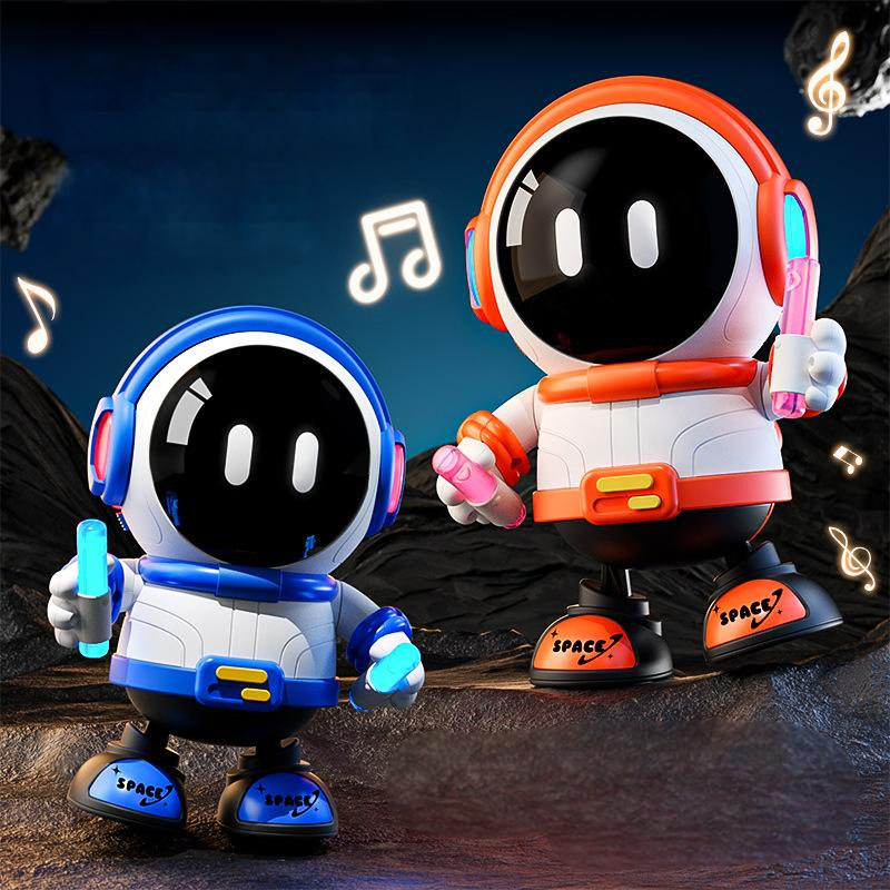Kids' Electric Lights Music Dancing Spaceman Dancing Robot Toys