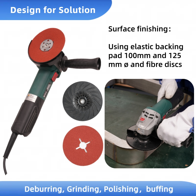 Power Tool Accessory Angle Grinder Used Support Backing Pad for Fiber Disc