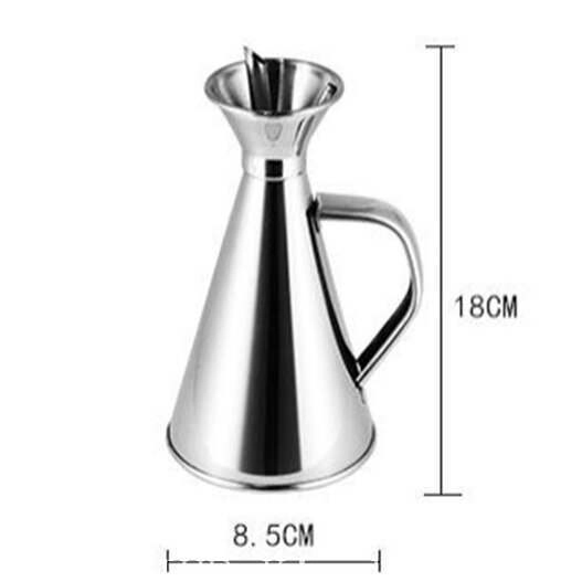 Cone Shaped Oil Pot Kitchen Supplies Oil Vinegar Bottle