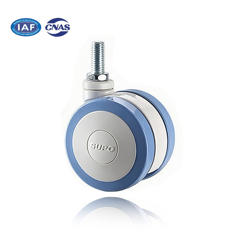 Top Plate Medical Quiet & Anti-Slipmulti Directional Omni Caster Wheel