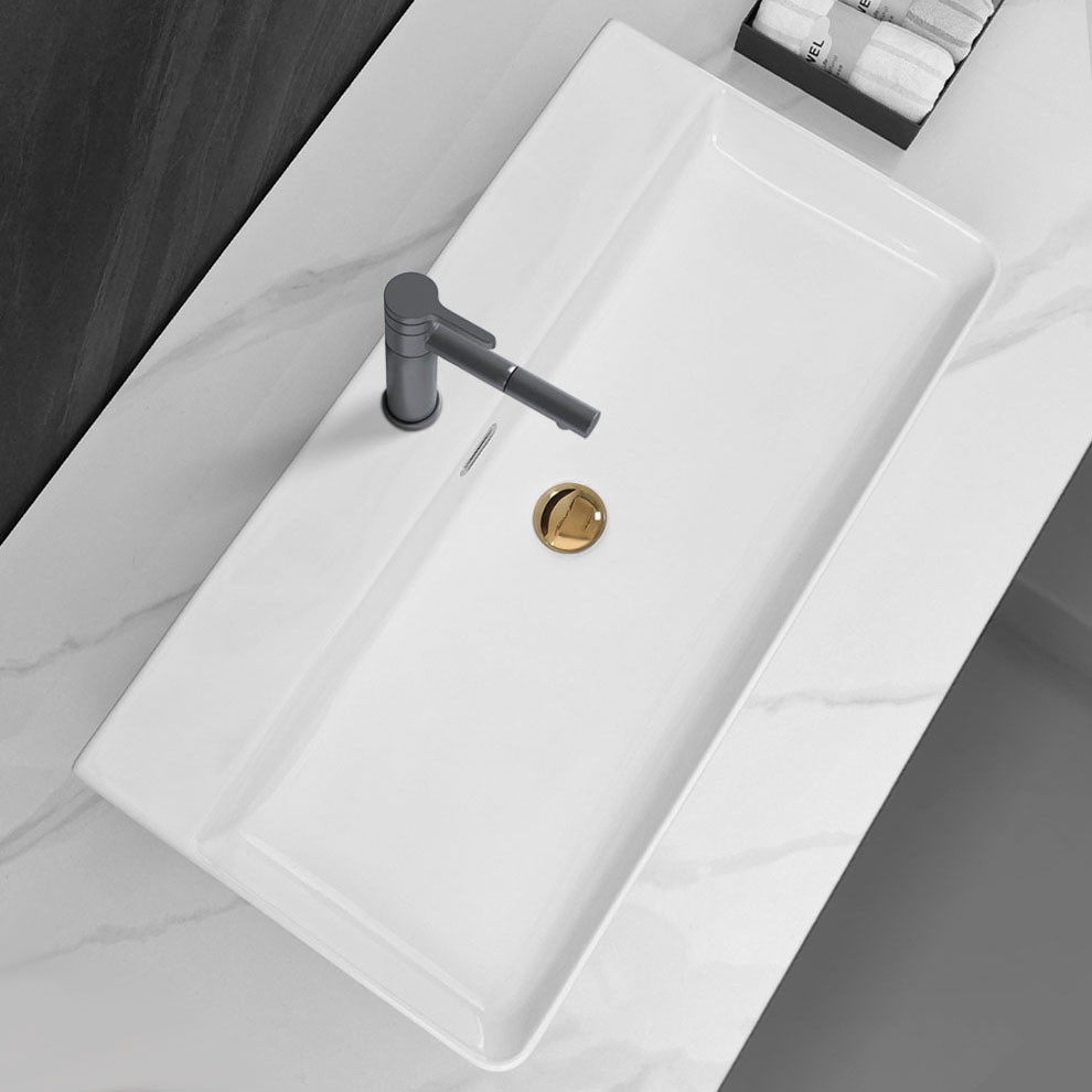 Керамическая раковина для ванной SiCi 800x420 мм