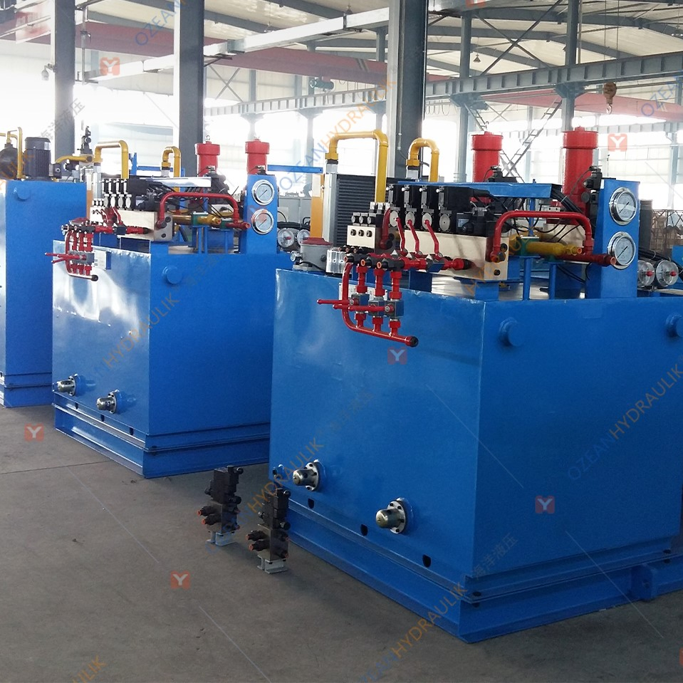 Автоматизированная гидравлическая система для промышленных печей