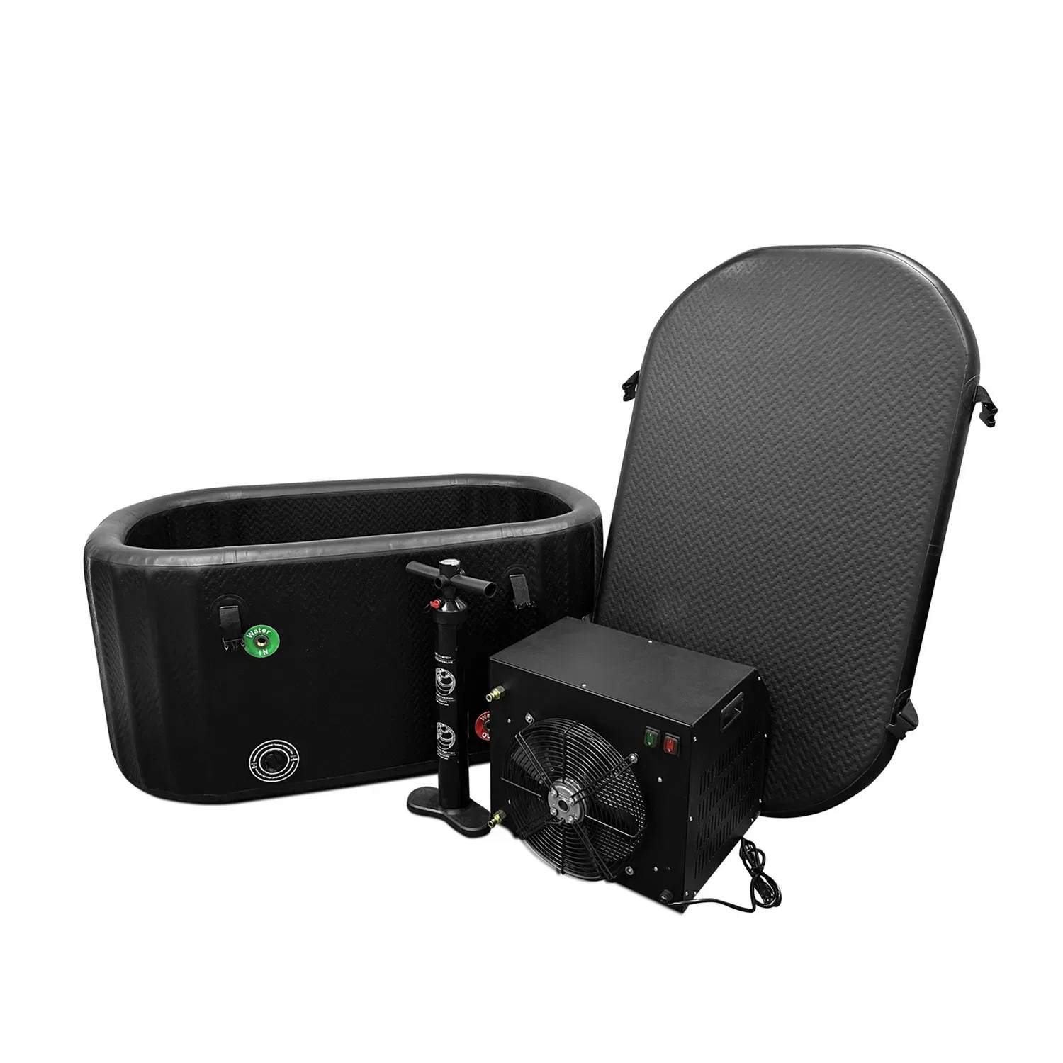 Inflatable Drop Stitch Ice Bath Athletes Recovery Ice Bath Pod