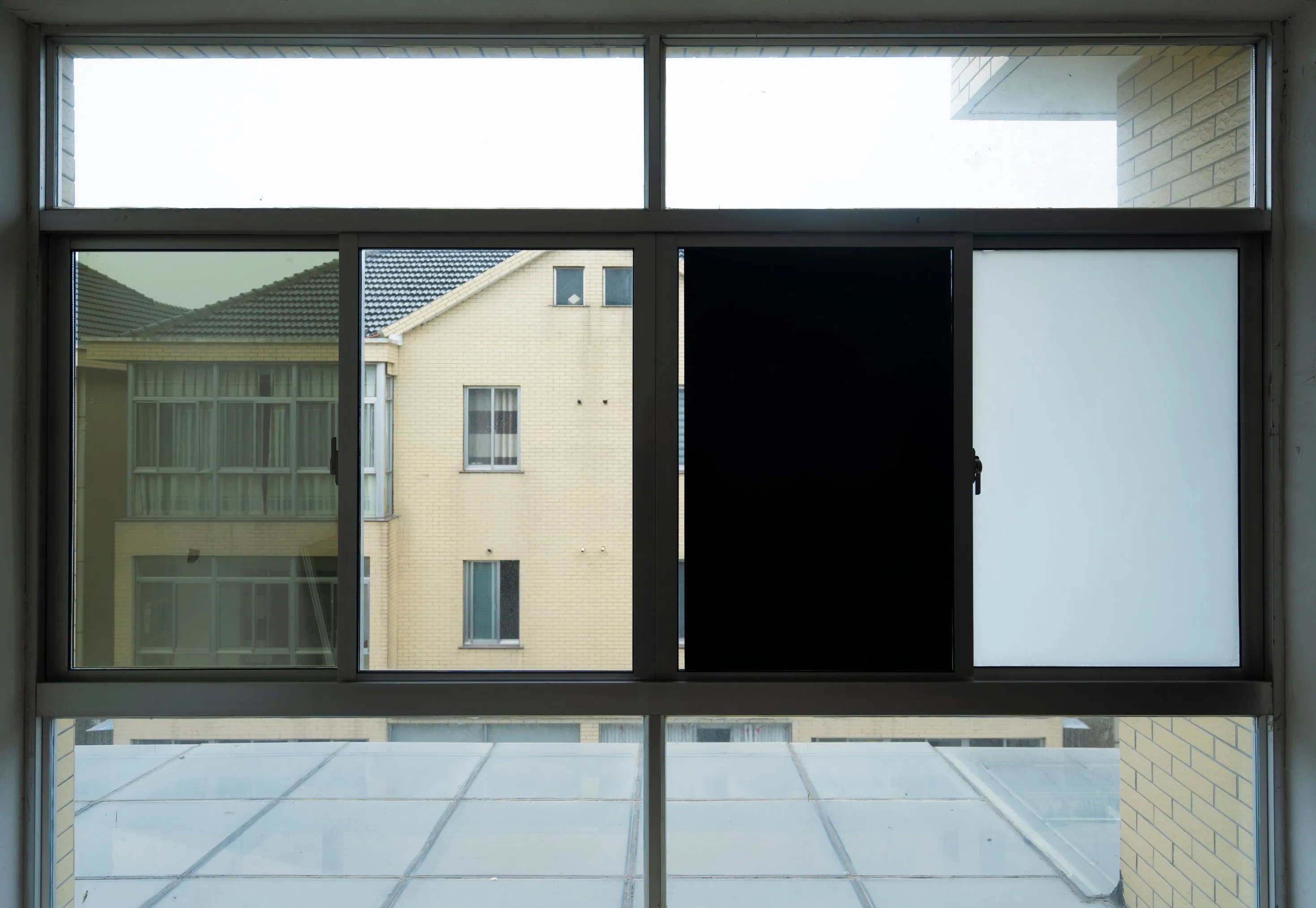 Matte White Architecture Privacy Building Residenitail Film