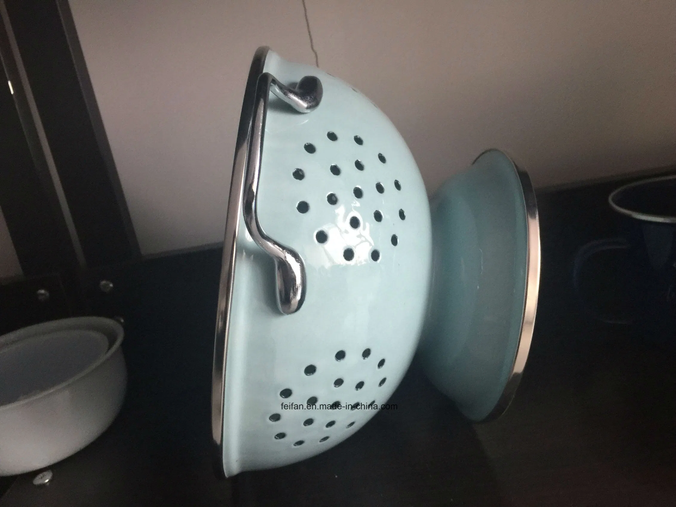 Enamel Fruit Bowl/Fruit Bucket/Vegetable Bowl