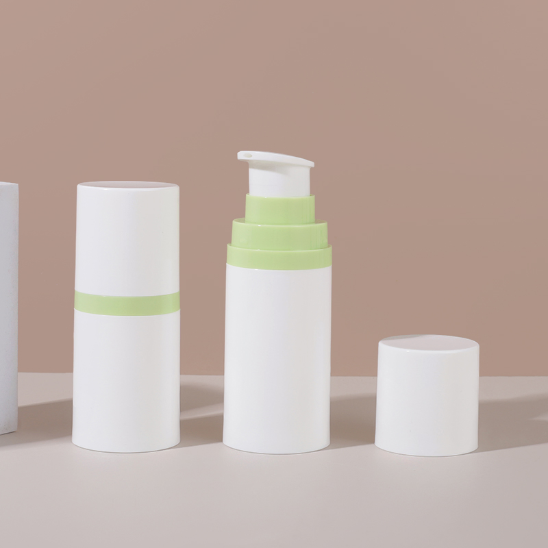 Cosmetic Cylindrical 30ml 50ml 100ml Airless Pump Bottle Serum Lotion Pump Dispenser Vacuum Airless Bottle