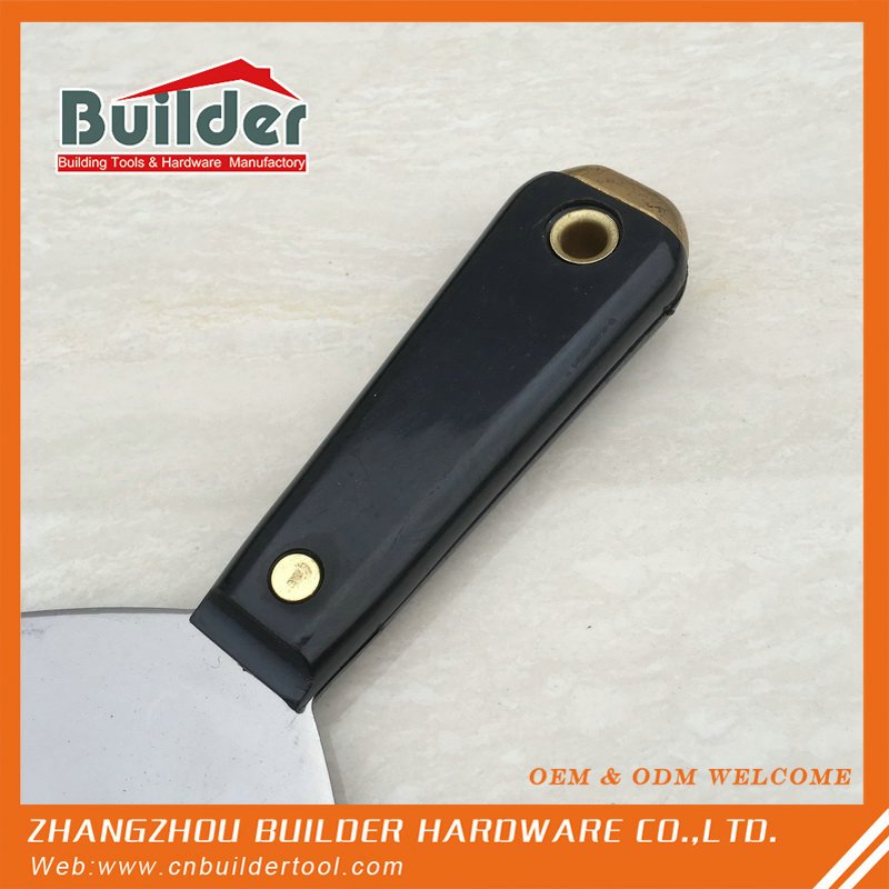 Drywall Hand Tools Stainless Steel Wall Scraper Putty Knife with Plastic Handle